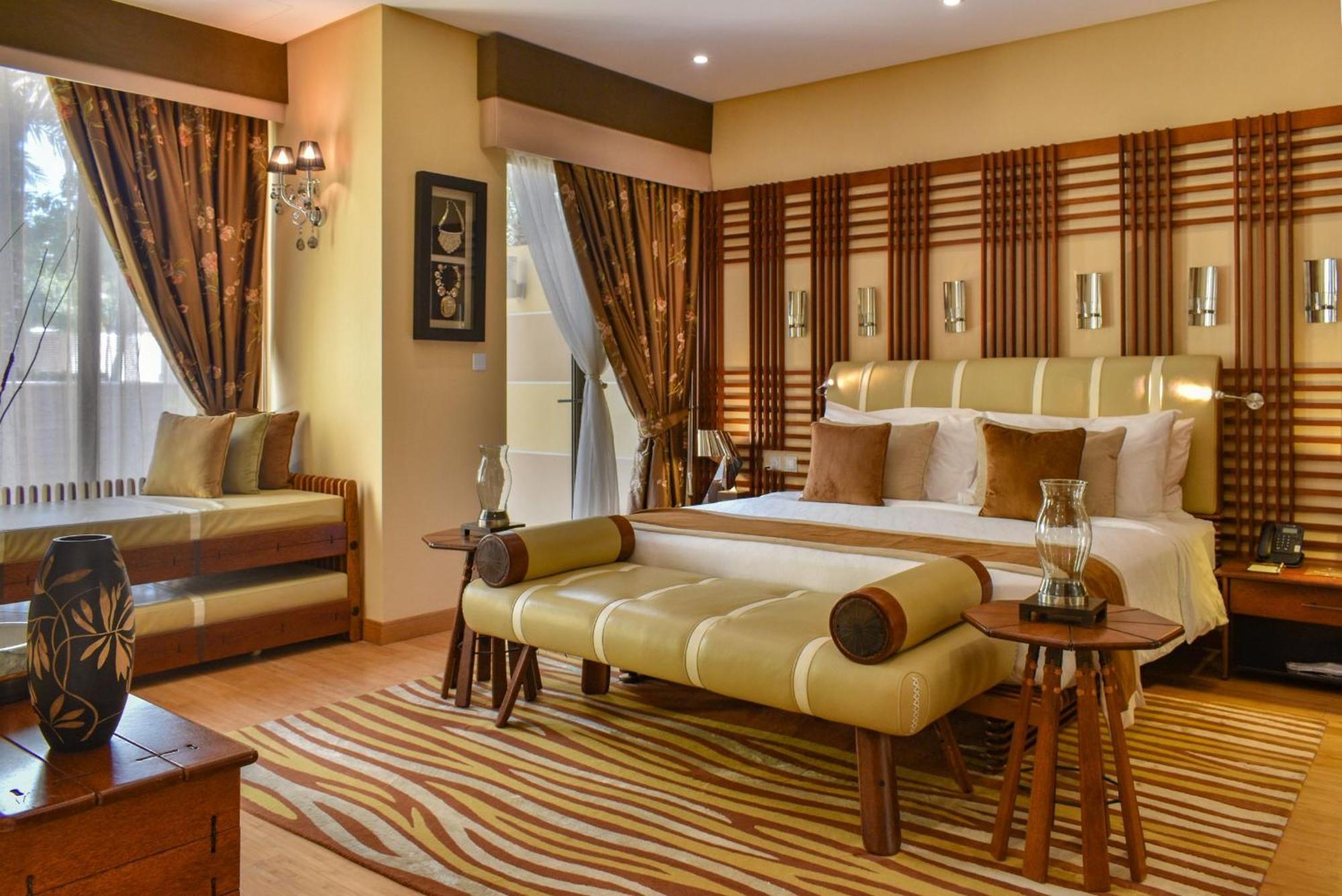 รีฟ รีสอร์ต Hotel มานามา ภายนอก รูปภาพ A bedroom at the Taj Bengal